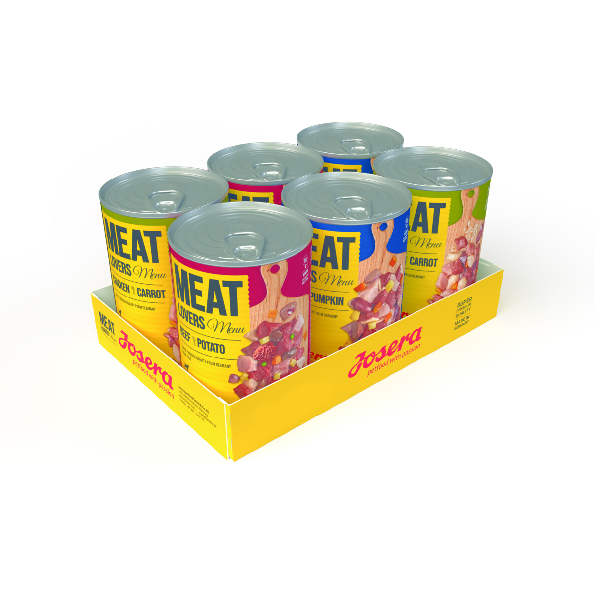 4032254770961_Hund_Josera_Meatlovers_Menu_Multipack_6x400g_1_