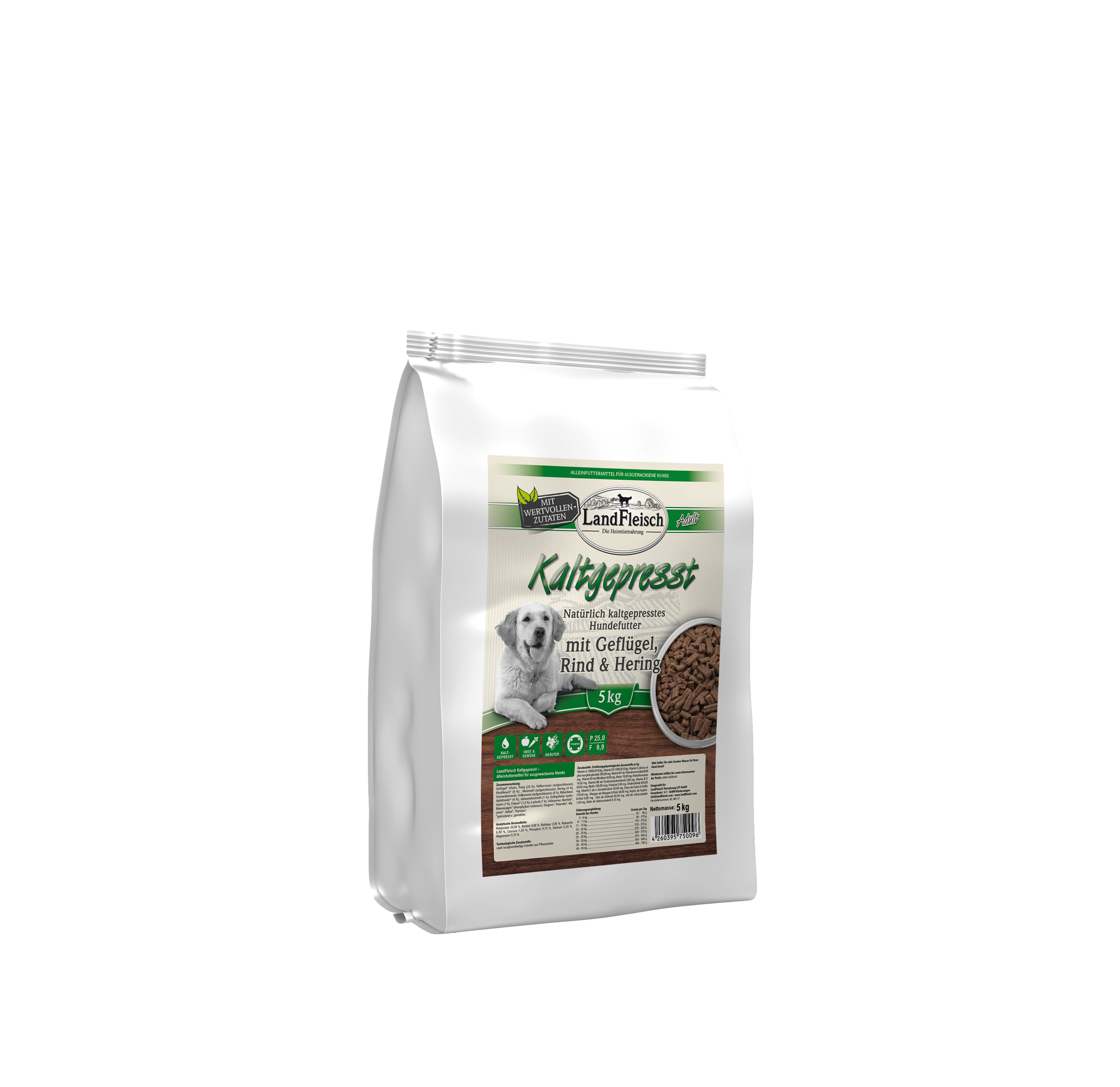 Landfleisch_4260395750096_LandfleischDogNaturkaltgepresst5kg